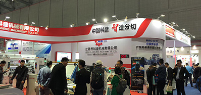 阿诺捷超高速喷码机上海展会最后一天，人气依然不减