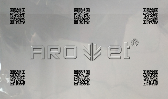 A-one UV喷码机PE膜喷印二维码